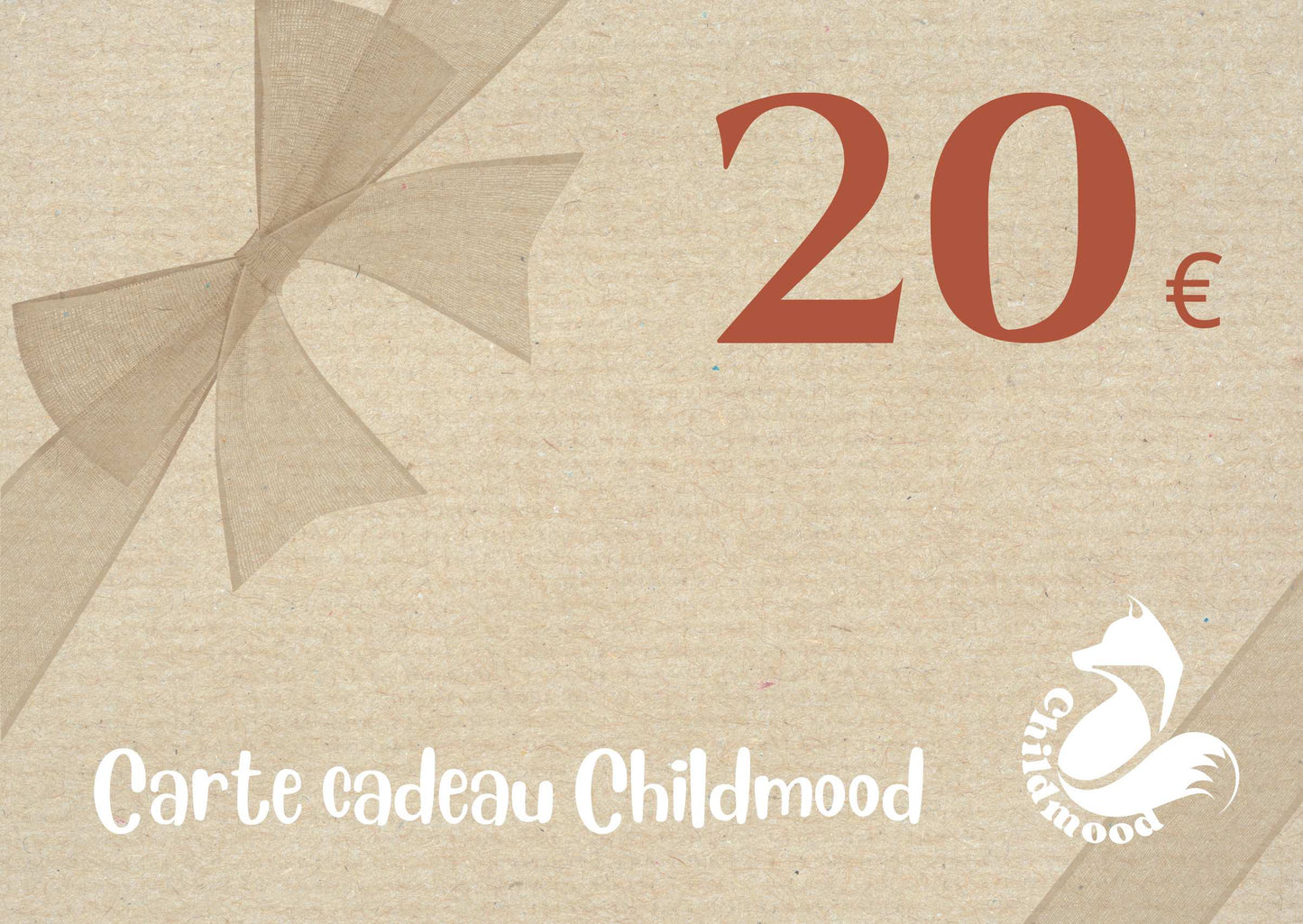 Carte cadeau Childmood