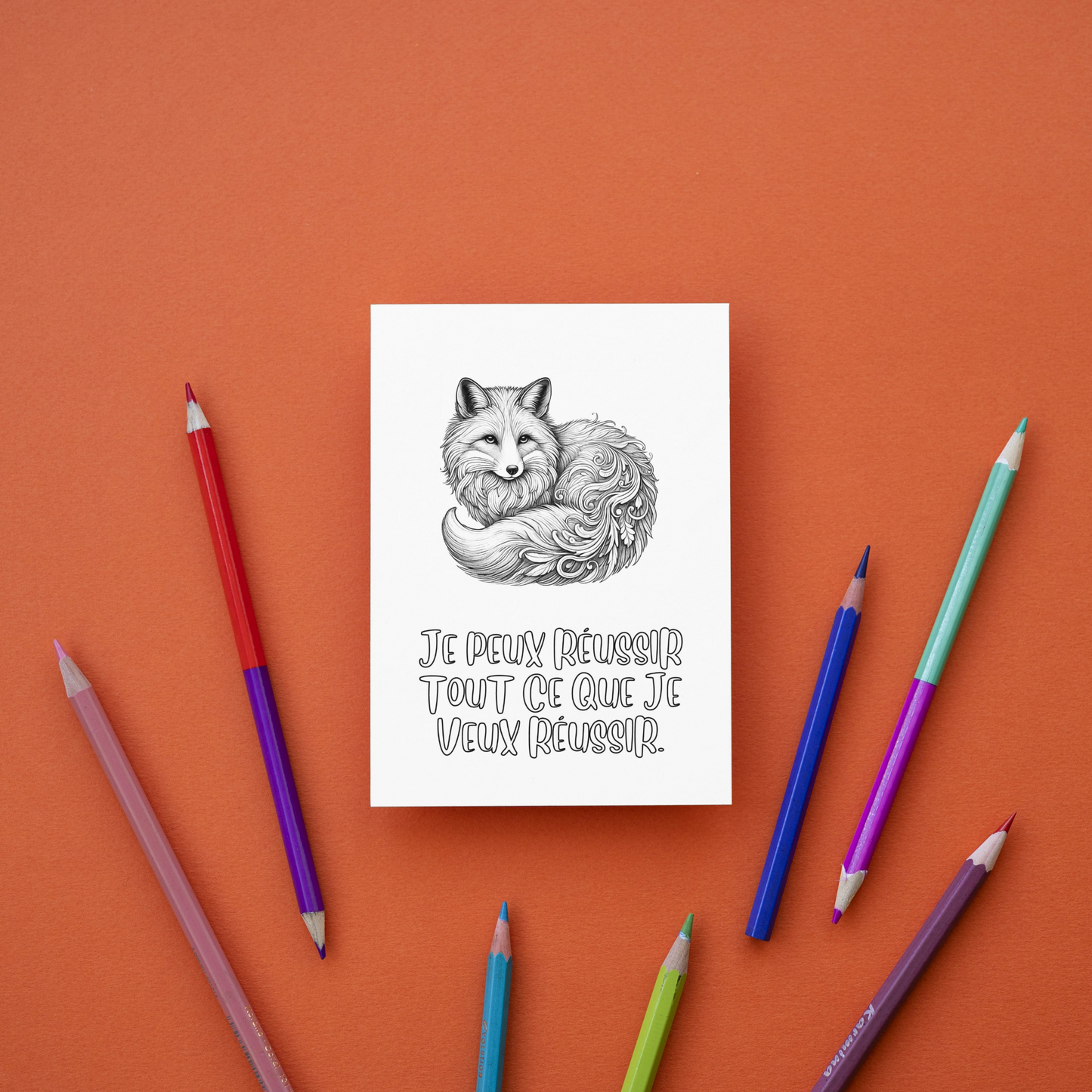 Pack coloriages "Le lion et le renard"
